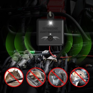 Répulsif à ultrasons pour rongeurs et martres, alimenté par batterie de voiture 12V - Product Image 2