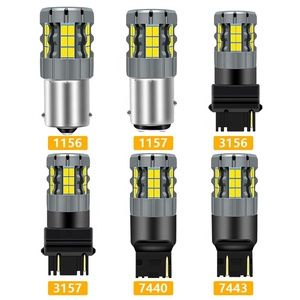 TGZ Canbus Car Indicator Led Built-in Light Plate Bulbs Dynamic Turn Signal 23w BAU15S/<strong>PY21W</strong> BAY15D/P21 T20 T25 - Product Image 6