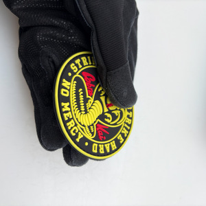 Ready to Ship Pvc Patch Snake Dojo Strike First Strike Hard Morale Badge 3D Soft Rubber Customizable - Product Image 5