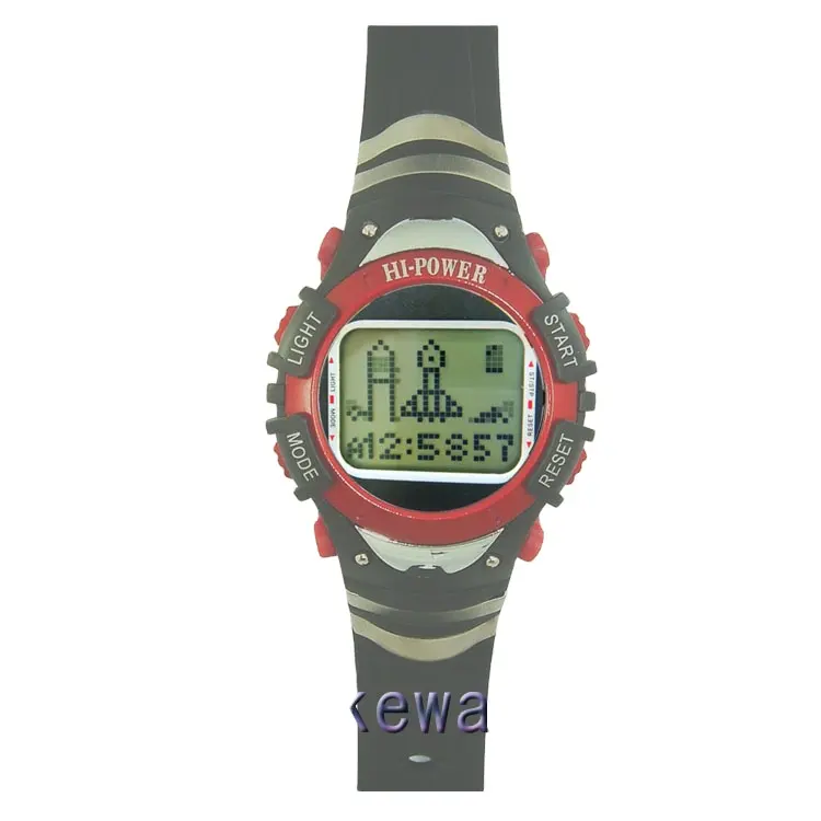 WR 30m Sport fonction PU bracelet boîtier en plastique numérique montres de dessin animé pour enfants