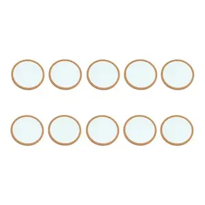 สปอตไลท์ LED 15W พร้อมไฟสีขาวอบอุ่นปรับได้ทันสมัยโครงสร้างไม้สน10ชิ้นฐานโครเมี่ยมสำหรับใช้ในร่ม - Product Image 4