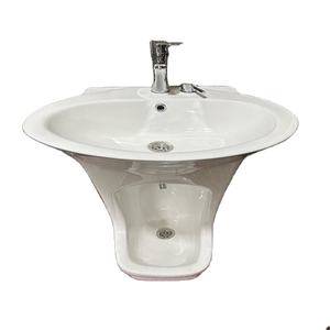 Lavabo hygiénique pour mosquée, station de lavage sanitaire, lavabo pour se laver les pieds et les mains, lavabo de salle de bain, lavabo de mosquée, lavabo public sur piédestal - Product Image 1
