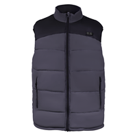 Gilet chauffant respirant et coupe-vent rechargeable par USB pour hommes et femmes, imperméable, chaud pour l'hiver, avec fermeture éclair, 3 niveaux de chaleur réglables