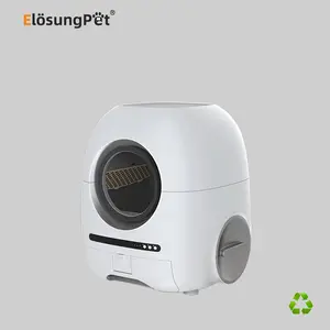 [Elosung] Pet nettoyage automatique automatique intelligent chat litière pet-163