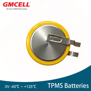 แบตเตอรี่เหรียญ TPMS แบบกำหนดเอง รุ่น CR2050HR/CR2450HR/CR2032HR/CR1632HR/CR2450B/CR2050B/CR2032A -40 ℃   ~ +125 ℃ - Product Image 1