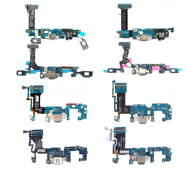 Mobile Phone USB Charging Port Flex Cable for Samsung S S6 S7 S8 S9 S10 S20 S21 Edge Ultra 5G Series Charging Port