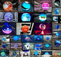 Pantalla LED Esférica Personalizada, Bola de Video Esférica de 360 Grados, Globo LED Inmersivo, Publicidad Digital, Pantalla LED Flexible