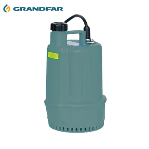 Grandfar GSP 0.13HP 전기 플라스틱 잠수정 정원 펌프 구리 모터 가정용 미니 깨끗한 물 잠수정 펌프 100W