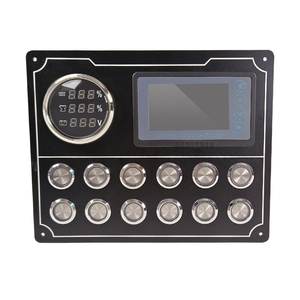 Panel <span class=keywords><strong>de</strong></span> control central circular para caravana, accesorios para autocaravana, aleación <span class=keywords><strong>de</strong></span> aluminio - Product Image 2