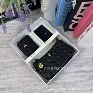 Nouveau modèle 2025 – Sac à bandoulière en PU avec fermeture éclair, portefeuille et <span class=keywords><strong>porte</strong></span>-cartes, ensemble trois pièces, sac pour femme, idéal pour le commerce international transfrontalier, cadeau - Product Image 2