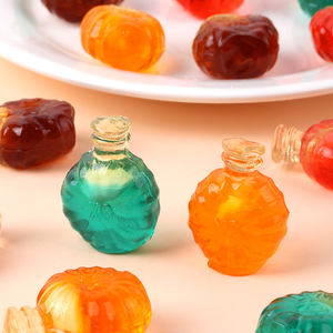 Fabricant chinois de bonbons gélifiés, vente en gros, bonbons aromatisés aux fruits mélangés, bonbons gélifiés halal en forme de bouteille de vin - Product Image 2