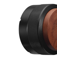 Nivelador de Café Personalizado con Liberación de Gravedad, Herramienta para Baristas de 58 mm, Base Resistente, Distribuidor de Polvo de Café Espresso