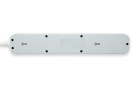 Barrette d'alimentation EU 4 voies avec prise d'extension électrique usb avec interrupteur marche/arrêt et indicateur l