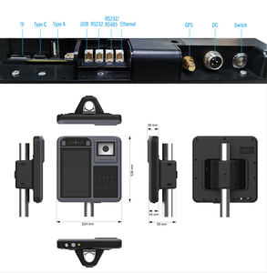 4G GPS NFC Carte Bus Ticket Validator Metro Cashless Payment POS Système de perception automatique des tarifs P18-Q - Product Image 3