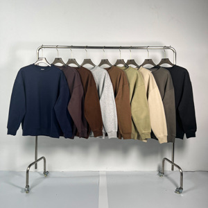 Set <span class=keywords><strong>Felpe</strong></span> Casual Girocollo da Uomo di Alta Qualità all'Ingrosso, Felpa a Maniche Lunghe Neutra con Logo Personalizzato - Product Image 1
