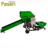 Machine d'emballage de silage de maïs, mini presse à balles rondes, mini machine d'emballage d'alfalfa
