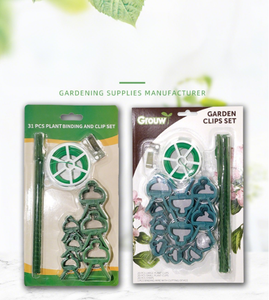 Fournitures d'usine pinces de jardin pour champs de légumes aubergines concombres plantes grimpantes et ensemble de pinces de fixation de vigne - Product Image 6