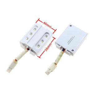 หลอดไฟ LED ตู้เย็น Yuanyi ขนาด 46x56 มม. 6 LED 220V สำหรับ Rongsheng Xinfei Meiling Hisense Midea Haier - Product Image 1