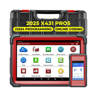 2025 LAUNCH X431 PRO 5 ECU Cartographie de topologie de codage en ligne J2534 Scanner de diagnostic bidirectionnel 2 ans de mise à jour Outil SmartLink