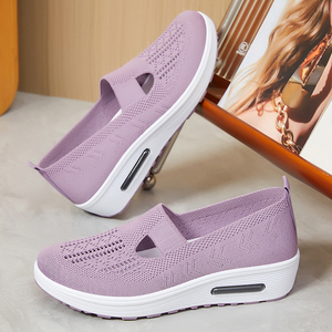 Giày Cổ Phiếu Bán Buôn Phụ Nữ Giản Dị Giày Thể Thao Phụ Nữ Thời Trang Tập Thể Dục Đi Bộ Phong Cách <span class=keywords><strong>2025</strong></span> Mới Giày Thể Thao Cô Gái Giày Phẳng - Product Image 3