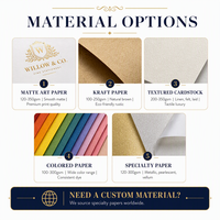 Sobres de Papel Blanco Brillante A8 de Alta Calidad para Tarjetas de Navidad, Proveedor Mayorista con Protección Antimanipulación, Impresión de Logotipo Personalizado Disponible