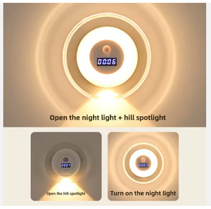 Lámpara Inteligente con Sensor de Movimiento, Lámpara LED Inalámbrica para el Hogar, Dormitorio, Armario, Baño, Pasillo, Luz Nocturna con Control Remoto - Product Image 2