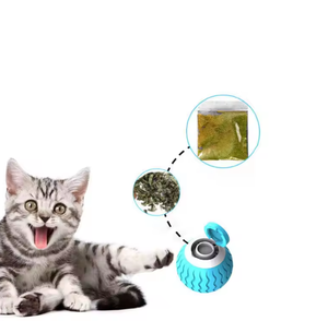 Nuevo Juguete Interactivo para Gatos de Interior, Bola Giratoria Automática Inteligente y Ecológica, Moderna, Simple y Divertida, con Luz LED, ABS y Gel de Sílice - Product Image 2