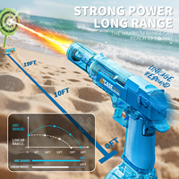 Enfants en plastique été piscine plage jeu de combat Mini pistolet à eau jouet pas cher en gros Portable automatique pistolet à eau électrique pistolet