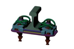 WJ12 Schwerlast-Befestigungssystem AREMA USA Kanada Eisenbahn Schiene Metro Bergbau Schwerlastbahn Wartung - Product Image 5