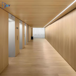 Dalles de plafond modulaires en aluminium alvéolaire insonorisantes et durables pour panneaux muraux intérieurs de salles blanches d'hôpitaux - Product Image 1