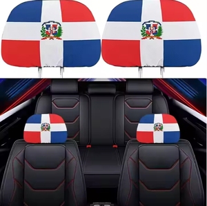 Custom Logo Bus Diy Photo Print Headrest Sublimation Blank Car <b>Head</b> Rest <b>Cover</b> - Product Image 3