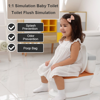 Siège de voyage souple en PU antidérapant pour enfants, chaise de propreté pour bébé avec couleur et logo personnalisables pour l'apprentissage de la propreté des adultes