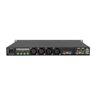 Vason DM4350D 1U 4 canaux 350W4 Matrice DSP numérique en métal Stéréo Écologique Processeur audio Amplificateur de puissance Système PA XLR
