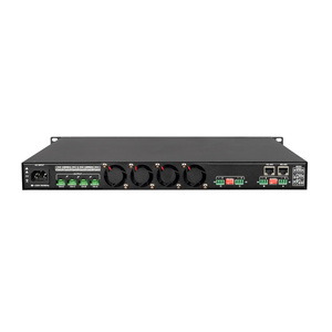 DM4350D sound system 1U 350W×4 Metal 4-Channel matrix Digital DSP audio processor Power amplifier for PA Audio sound system - Product Image 2