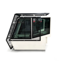Cabine silencieuse, confortable et durable pour compacteur dynamique de machines de construction chinoises