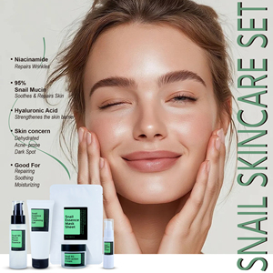 AiXin Private Label Korean Snail Mucin 96% Vitamine C Ensemble de soins du visage éclaircissant hydratant à la <span class=keywords><strong>bave</strong></span> <span class=keywords><strong>d</strong></span>'<span class=keywords><strong>escargot</strong></span> OEM/ODM - Product Image 6