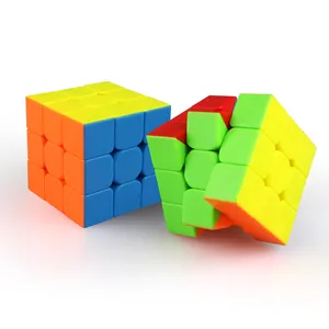 Cubo de plástico inteligente para niños y adultos, juguete educativo de buena calidad, 3x3