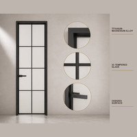 Haoshao – Porte de Douche en Verre Dépoli, Étanche, pour Projets Hôteliers, Taille Personnalisée, OEM ODM