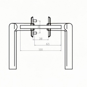 Nhà máy OEM sắt Alu. Kẽm hợp kim & Thép không gỉ Gun knobs nhà bếp Bronze unlacquered Brass <span class=keywords><strong>Front</strong></span> phần cứng cửa xử lý - Product Image 2