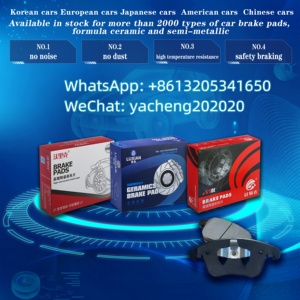 ผ้าเบรกหน้ารถยนต์รุ่น D1060-ED500 SP2084 D1592 สำหรับรถยนต์นิสสัน อัลเมร่า ทีด้า A761K ผลิตตามสั่งจากโรงงาน - Product Image 6