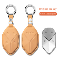 Housse de protection antichoc pour clé de voiture, pochette pour clé avec boucle en métal, adaptée à la formule Leopard Titanium 7 Leopard 5, accessoires automobiles