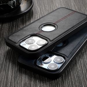 Estuche protector de negocios inclusivo para iPhone 15 Pro Max Cuero de PU con protector de pantalla Paquete de <span class=keywords><strong>bolsa</strong></span> OPP - Product Image 2