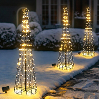 Conçu sur mesure Smart LED Fairy String Motif Lights Dynamic RGB Cone Remote APP Control IP65 pour Halloween Christmas Tree