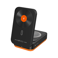 Altavoz Bluetooth Portátil Mini Yousonnra con Soporte Plegable para Teléfono y Función de Carga para Fiestas, Auto, Camping, Picnic y Hogar