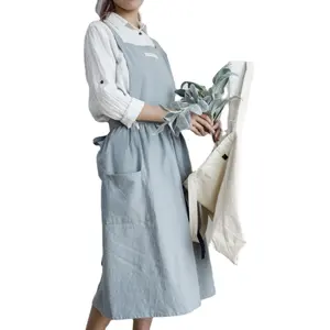 Biểu tượng tùy chỉnh Bông Đầu Bếp Nấu Ăn Tạp dề cho quán cà phê nhà hàng nhà bếp Tạp dề với túi - Product Image 1