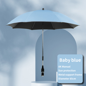 Nouvelle <span class=keywords><strong>poussette</strong></span> pour bébé 8K <span class=keywords><strong>Parasol</strong></span> universel avec pince réglable Protection UV <span class=keywords><strong>Parasol</strong></span> de <span class=keywords><strong>poussette</strong></span> imperméable - Product Image 1