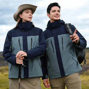 Veste de travail imperméable et coupe-vent Yutuo tendance pour hommes et femmes, avec logo personnalisé imprimé, à <span class=keywords><strong>capuche</strong></span>, pour les loisirs et les activités de plein air - Product Image 3