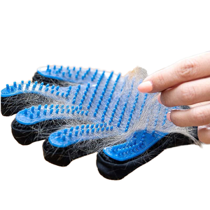 Guante de Algodón Ecológico y Eficiente para Eliminar el Pelo de Mascotas Pequeñas, con Herramienta de Masaje - Product Image 1