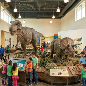 Modelo de Dinosaurio Animatrónico Gigante Personalizado con Temática de Dinosaurios de la Jungla, Brachiosaurus, para Parques de Aventuras - Product Image 5