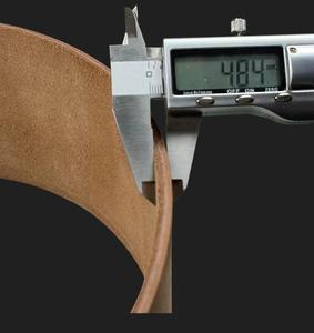 Alta qualidade búfalo couro powerlifting ginásio cinto treino cintos ginásio peso levantamento de peso do couro transporte da Espanha - Product Image 5